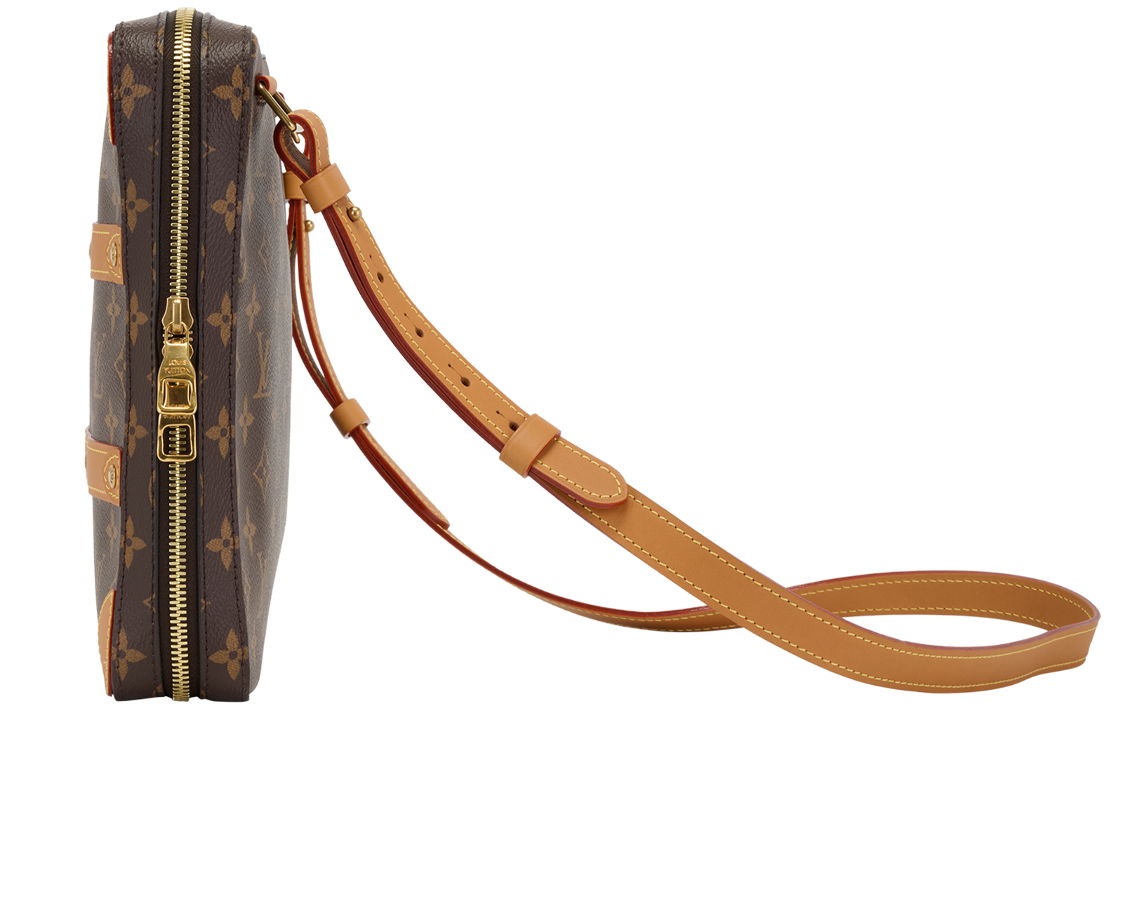 Soft Trunk MM, &pound;1,300, Handbags, Brown, Canvas, Bottom view